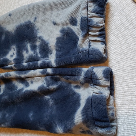 Blue and Gray Tye-Dye Sweatpants XS - NEW - Picture 7 of 7